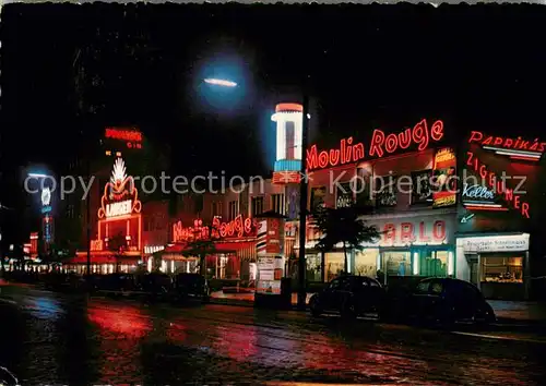 AK / Ansichtskarte St_Pauli Reeperbahn mit Moulin Rouge St_Pauli