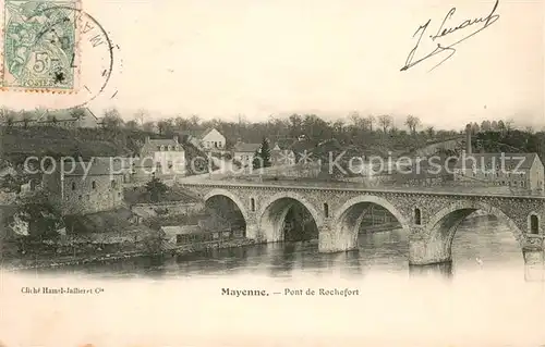 AK / Ansichtskarte Mayenne Pont de Rochefort Mayenne