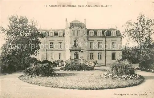 AK / Ansichtskarte Ancenis Chateau de Juigne Ancenis