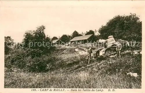 AK / Ansichtskarte Camp_de_Mailly Dans les Taillis du Camp Camp_de_Mailly