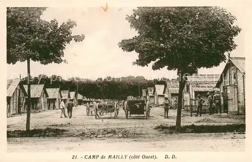 AK / Ansichtskarte Camp_de_Mailly Les Baraquements Camp_de_Mailly