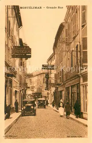 AK / Ansichtskarte Montelimar Grande Rue Montelimar