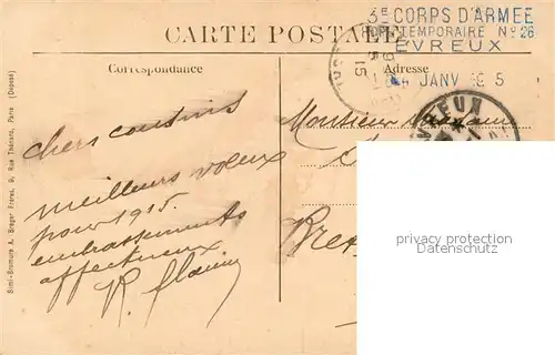 AK / Ansichtskarte Evreux Lycee Cour des Cloitres XVIIe siecle Evreux