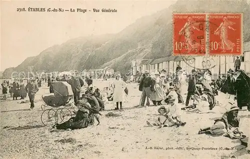 AK / Ansichtskarte Etables sur Mer_Cotes d_Armor La plage Etables sur Mer_Cotes d