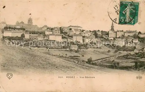 AK / Ansichtskarte Rodez Vue generale Rodez