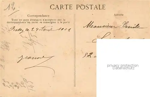 AK / Ansichtskarte Rodez Vue generale Rodez