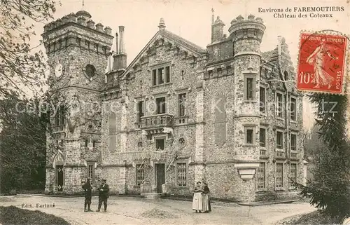 AK / Ansichtskarte Faremoutiers Chateau des Coteaux Faremoutiers