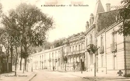 AK / Ansichtskarte Rochefort_sur_Mer Rue Nationale Rochefort_sur_Mer