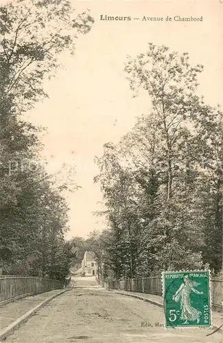 AK / Ansichtskarte Limours Avenue de Chambord Limours
