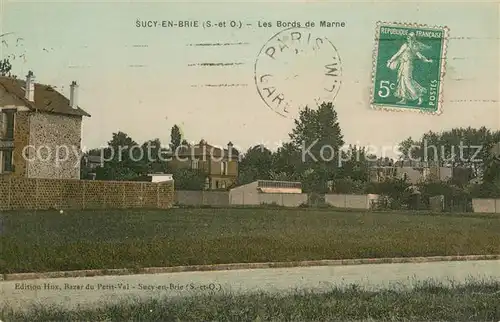 AK / Ansichtskarte Sucy en Brie Les bords de Marne Sucy en Brie