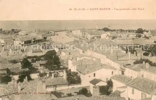 AK / Ansichtskarte Saint Martin de Re Vue generale cote Nord Saint Martin de Re