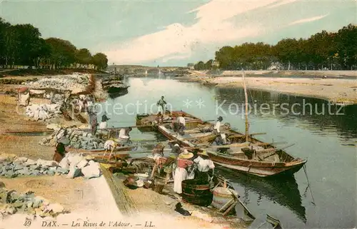 AK / Ansichtskarte Dax_Landes Les Rives de l Adour Dax_Landes