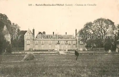 AK / Ansichtskarte Saint Denis de l_Hotel Chateau de Chenaille Schloss Saint Denis de l Hotel