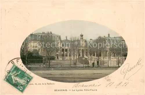 AK / Ansichtskarte Beauvais_Oise Lycee Felix Faure 