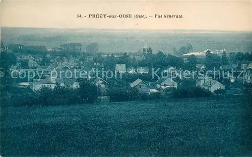 AK / Ansichtskarte Precy sur Oise Vue generale Precy sur Oise