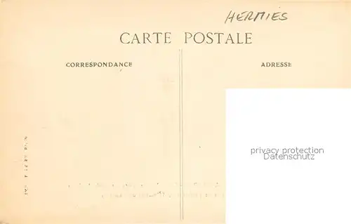 AK / Ansichtskarte Hermies Le plus vaste entonnoir du front Hermies
