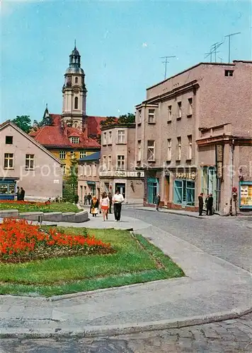 AK / Ansichtskarte Olesno_Rosenberg_Oberschlesien Fragment srodmiescia Motiv Innenstadt Olesno_Rosenberg