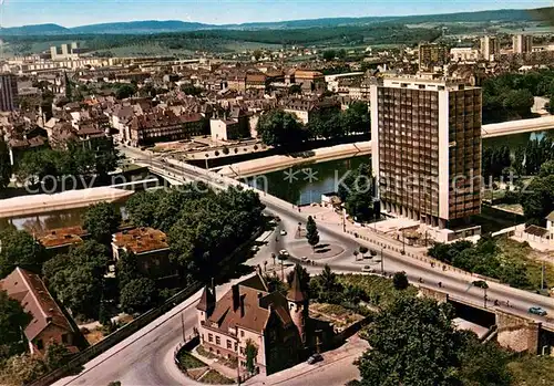 AK / Ansichtskarte Thionville Entree de la ville vue aerienne Thionville