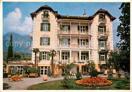 AK / Ansichtskarte Obermais_Meran Hotel Garni Leichterhof Obermais Meran