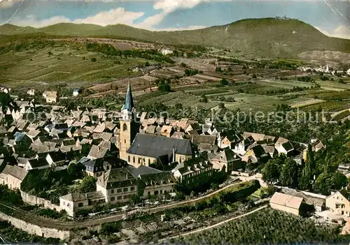 AK / Ansichtskarte Bergheim_Elsass Fliegeraufnahme Bergheim Elsass