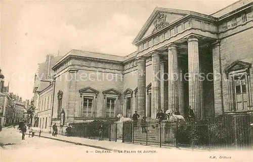 AK / Ansichtskarte Orleans_Loiret Palais de Justice Orleans_Loiret