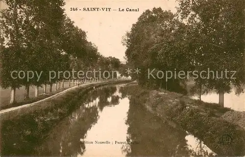 AK / Ansichtskarte Saint Vit Le canal Saint Vit