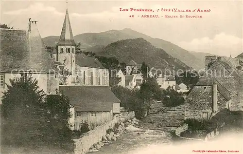 AK / Ansichtskarte Arreau 4e serie Vallee d Aure Eglise Sainte Exupere Arreau