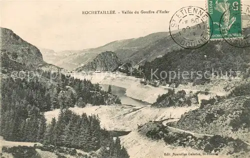 AK / Ansichtskarte Rochetaillee_Saint Etienne Panorama Vallee du Gouffre d Enfer Paysage Montagnes Rochetaillee_Saint