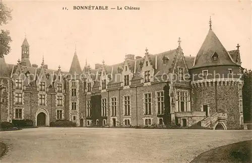 AK / Ansichtskarte Bonnetable Chateau Schloss Bonnetable