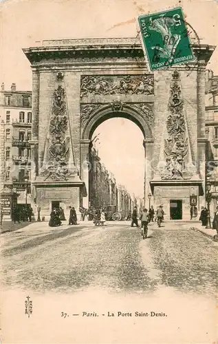 AK / Ansichtskarte Paris Porte Saint Denis Paris