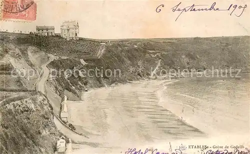 AK / Ansichtskarte Etables sur Mer_Cotes d_Armor Greve de Godelin Etables sur Mer_Cotes d