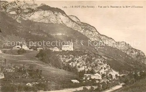 AK / Ansichtskarte Le_Biot Vue sur la Beaume et la Montagne d Encrenaz Le_Biot