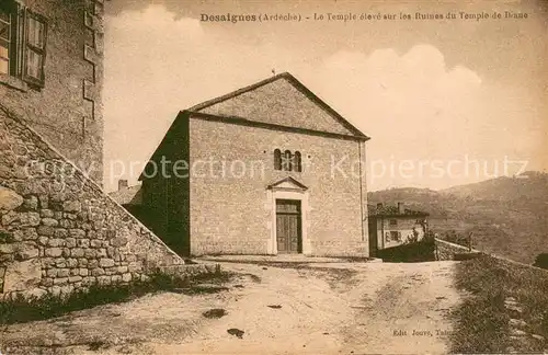 AK / Ansichtskarte Desaignes Temple eleve sur les ruines du Temple de Diane Desaignes