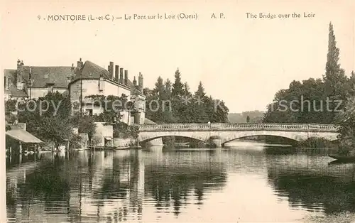 AK / Ansichtskarte Montoire sur le Loir Pont sur le Loir Montoire sur le Loir