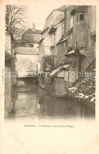 AK / Ansichtskarte Provins Le Durteint vu du Pont Pigy Provins