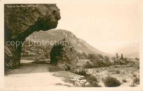 AK / Ansichtskarte Castillon_Alpes Maritimes Route de Castillon Paysage Castillon_Alpes Maritimes