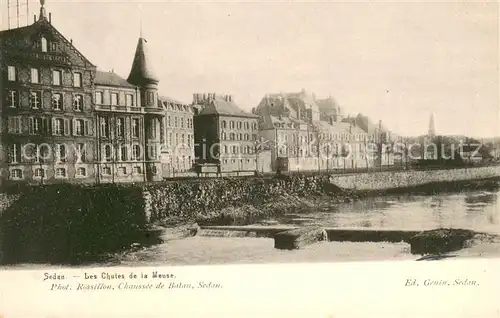 AK / Ansichtskarte Sedan_Ardennes Les Chutes de la Meuse Sedan Ardennes