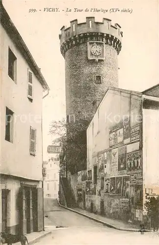 AK / Ansichtskarte Vichy_Allier Tour de l Horloge XVe siecle Vichy Allier