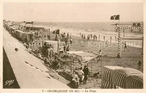 AK / Ansichtskarte Chatelaillon Plage La Plage Chatelaillon Plage