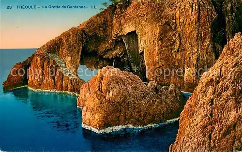 AK / Ansichtskarte Theoule sur Mer La Grotte de Gardanne Theoule sur Mer