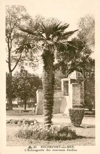 AK / Ansichtskarte Rochefort_sur_Mer Echauguette des nouveaux Jardins Rochefort_sur_Mer