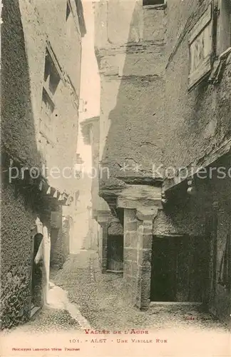 AK / Ansichtskarte Alet Une Vieille Rue Alet