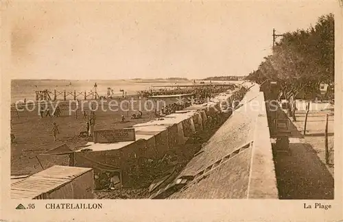 AK / Ansichtskarte Chatelaillon Plage La Plage Chatelaillon Plage