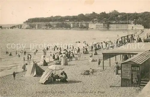 AK / Ansichtskarte Fouras_Charente Maritime Vue generale de la Plage Fouras Charente Maritime
