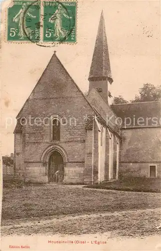 AK / Ansichtskarte Hondainville Eglise Hondainville