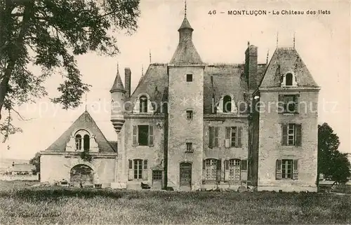 AK / Ansichtskarte Montlucon Le Chateau des Ilets Montlucon