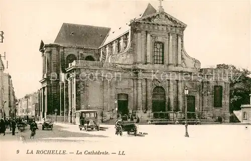 AK / Ansichtskarte La_Rochelle_Charente Maritime La Cathedrale La_Rochelle