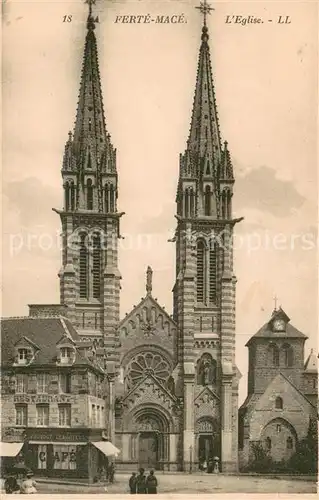 AK / Ansichtskarte Ferte Mace_La Eglise Ferte Mace_La