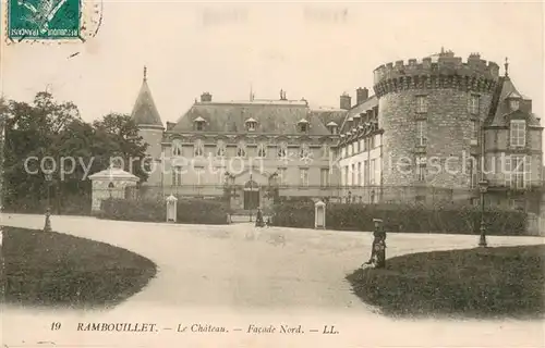 AK / Ansichtskarte Rambouillet Chateau facade nord Rambouillet