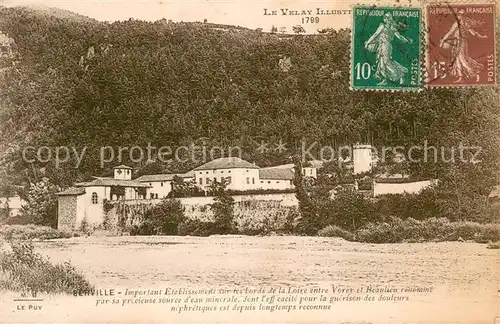 AK / Ansichtskarte Serville_d_Eure et Loir Etablissement sur les bords de la Loire Serville_d_Eure et Loir